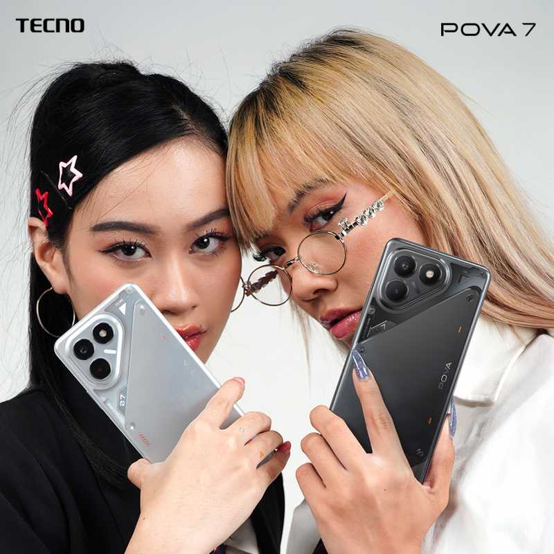Tecno Pova 7 Dijual Rp1,9 Jutaan, Baterai Besar dan Ada Fitur AI